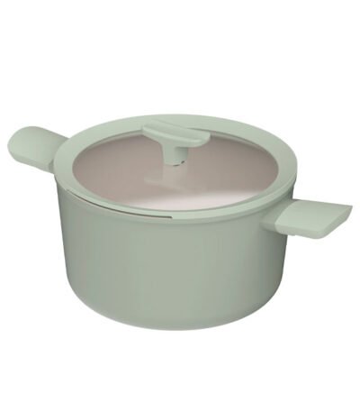 Olla tapada antiadherente Balance Sage 24x14cm