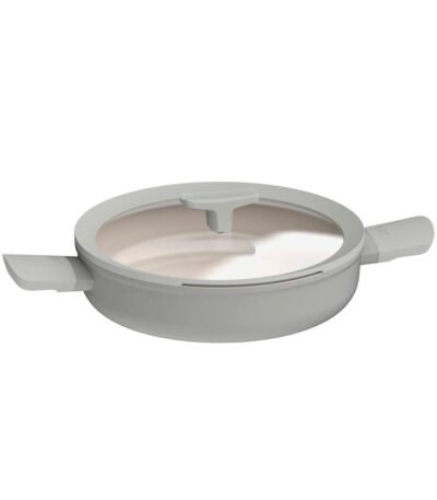 Sartén 2 asas antiadherente con tapa Balance Moonmist 26cm