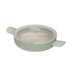 Sartén tapada 2 asas antiadherente Balance Sage 26cm