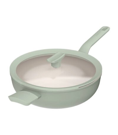 Wok antiadherente con tapa Balance Sage 32cm