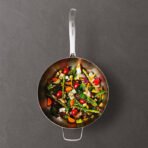 Wok con tapa Graphite Acero Inoxidable 28cm BergHOFF - Imagen 2